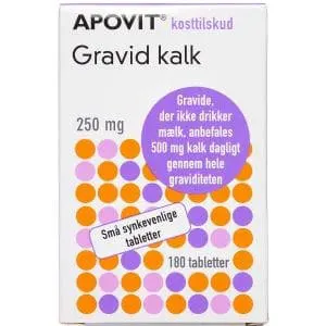 APOVIT Gravid Kalk 250 mg
