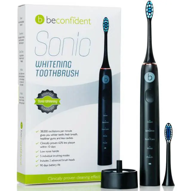 Sonic Whitening Elektrisk Tandbørste Sort