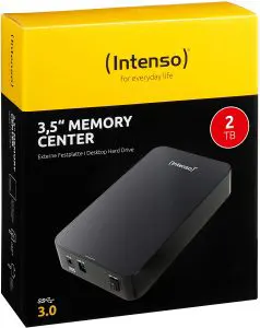 Intenso Memory Center ekstern harddisk 2 TB