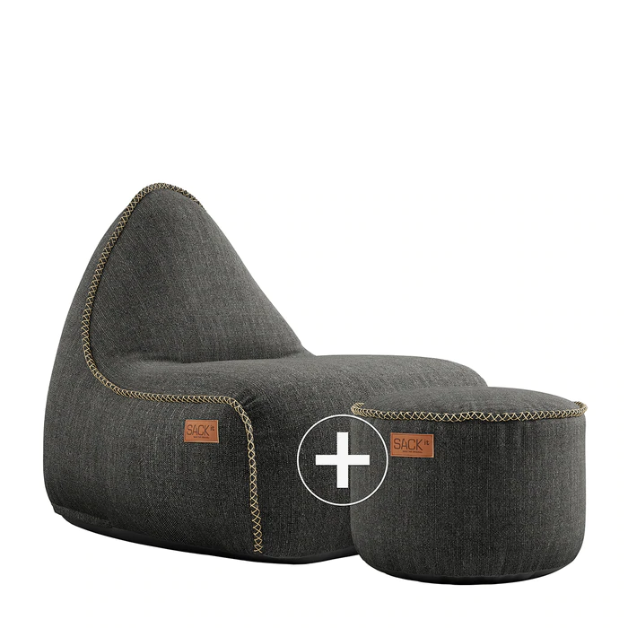 SackIt sækkestol Cobana Lounge Chair & Pouf