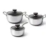 Fusion Non-stick Sæt Med 3 Gryder