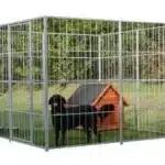 Hundegård Stor Model 9 Sider + 1 Låge