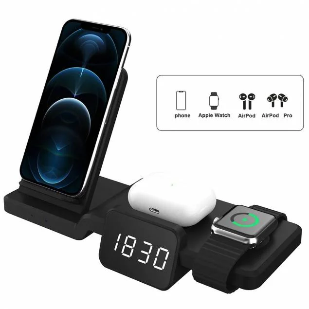 4-i-1 trådløs oplader