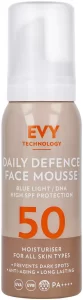 EVY Daily Defense Face Mousse SPF 50 75 ml