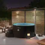 Black Deluxe - vildmarksbad i glasfiber og thermowoo