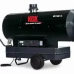 Varmekanon med skorsten Antares 100