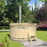 Vildmarksbad med indvendig ovn