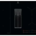 Electrolux HHOB860C Induktionskogeplade Med Emhætte
