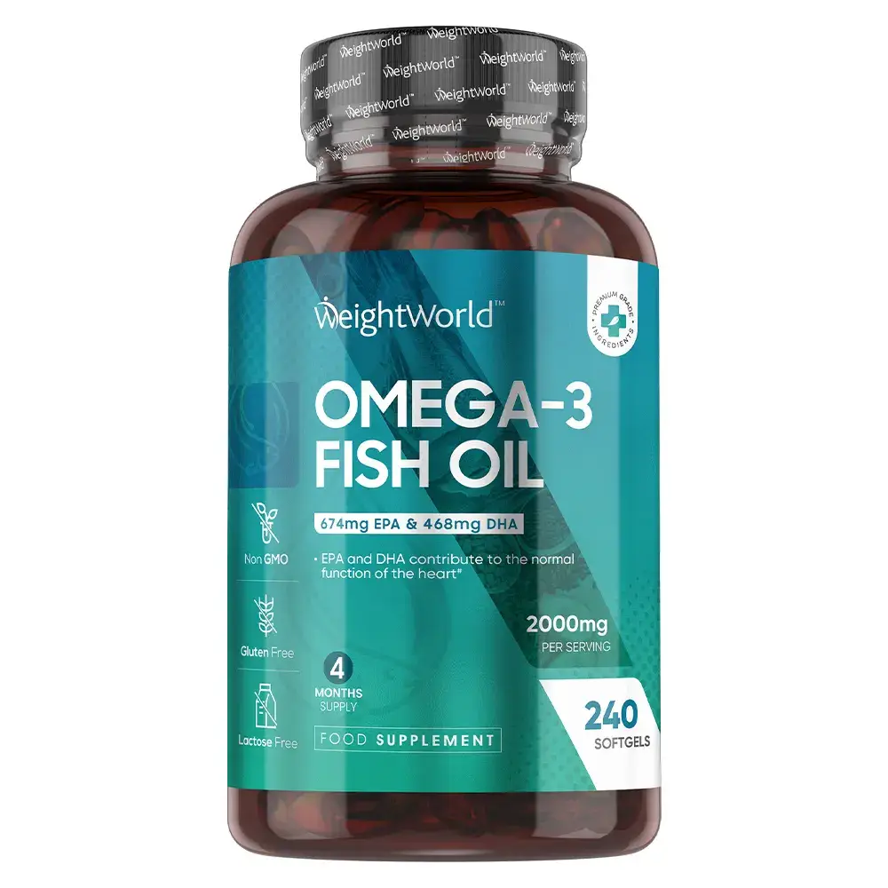 Omega-3 Fiskeolie - 2000 mg