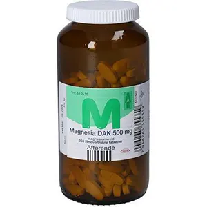 Magnesia DAK 500mg 250 stk Tablet