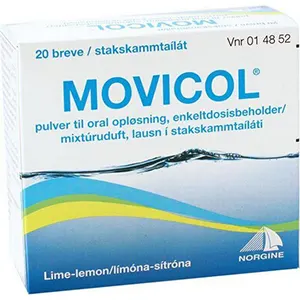Movicol Lime-Lemon 20 stk Portionspose