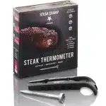Steak Champ trådløs stegetermometer med 3-farvet LED lys