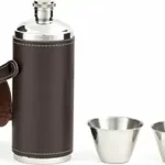 Termoflaske Med 2 Kopper - Rustfrit Stål 250 ML