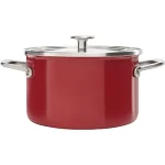 KitchenAid Cookware Collection Gryde m/låg 20 cm, rød
