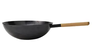 Vulcano wok carbon steel Ø36 cm