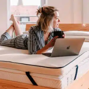 Una Organic Topmadras i økologisk naturlatex