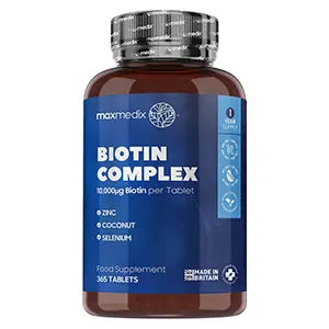 Biotin Complex 10000mcg Vitaminer og shampoo mod hårtab