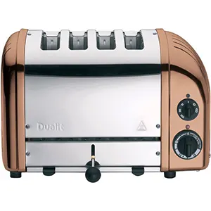 Dualit NewGen 4 skiver toaster, kobber