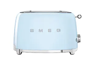 Smeg brødrister/toaster pastelblå 2 skiver