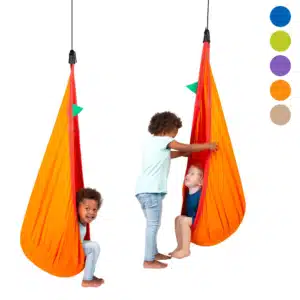 Hængekøjehule i økologisk bomuld inkl. ophæng