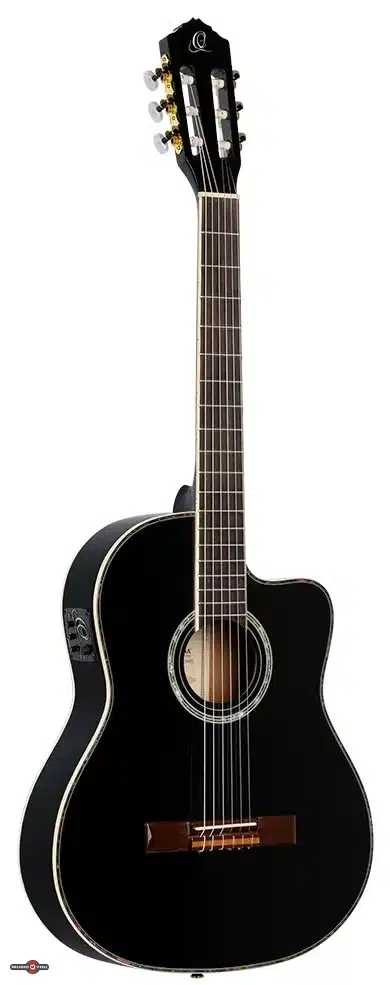 Ortega RCE145BK spansk guitar