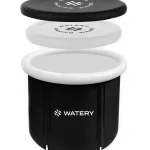 Watery oppustelig is badekar - Hero - Sort