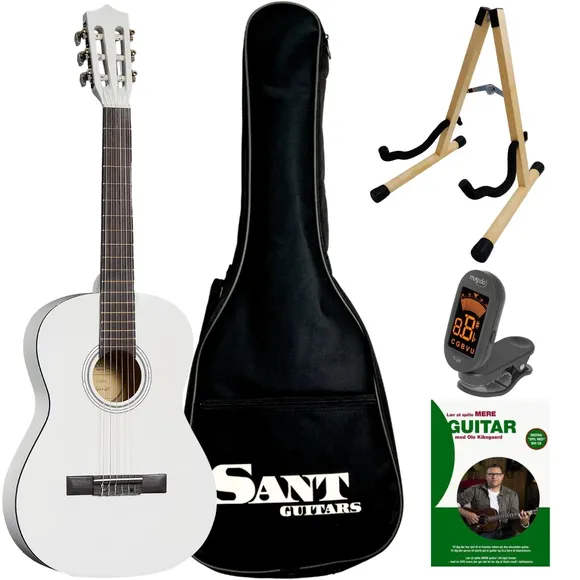Sant CJ-36-WH Spansk ¾ Børneguitar