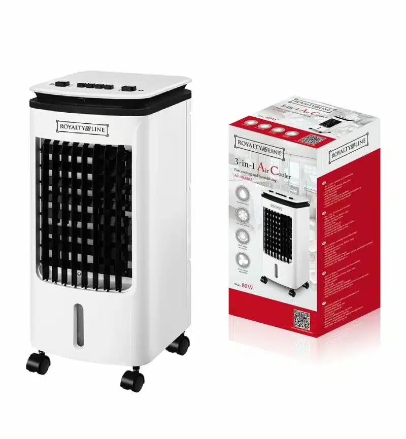 Air Cooler fra Royalty Line - 4-i-1Luftkøler