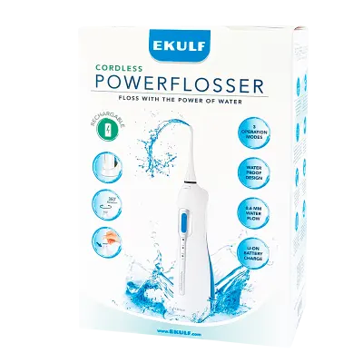 Ekulf PowerFlosser Trådløs Mundskylder
