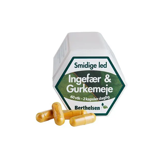 Berthelsens Ingefær & Gurkemeje Piller