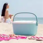Koolty Bærbar Retro køleboks 20L