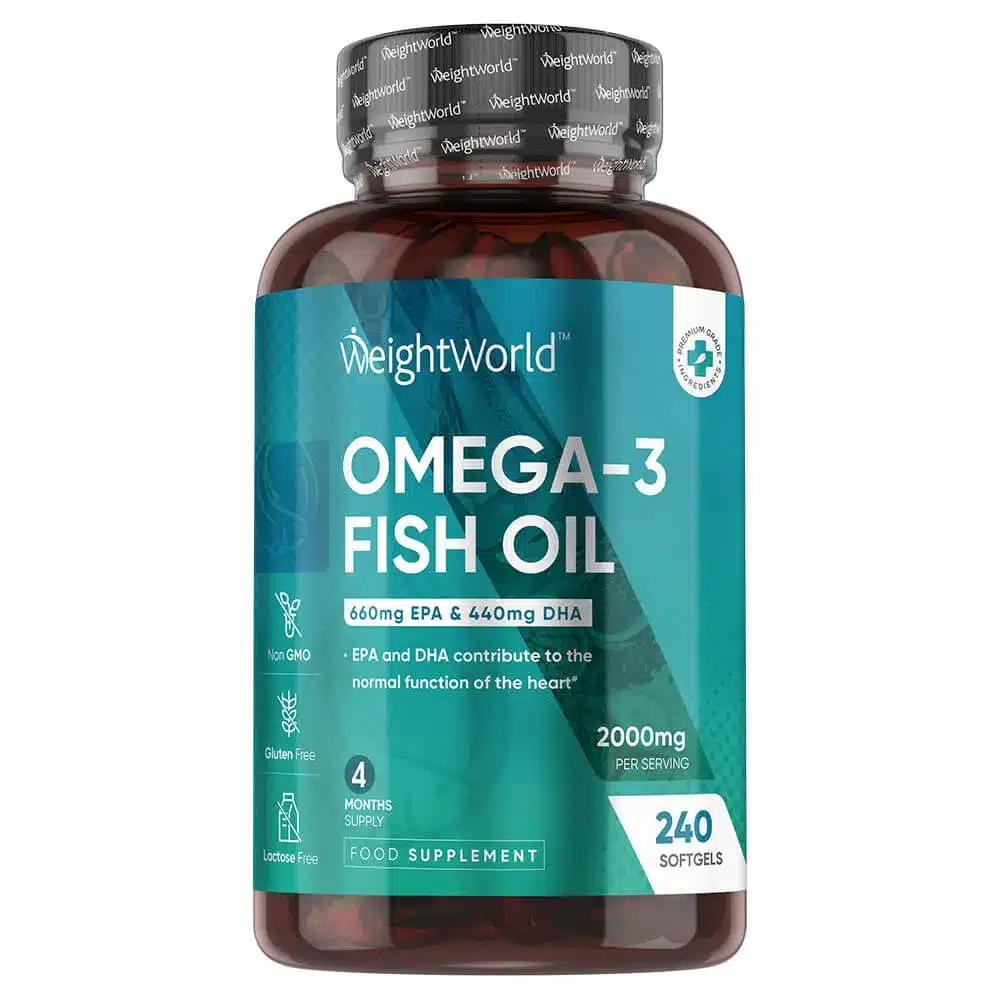 Omega 3 Fiskeolie fra WeightWorld