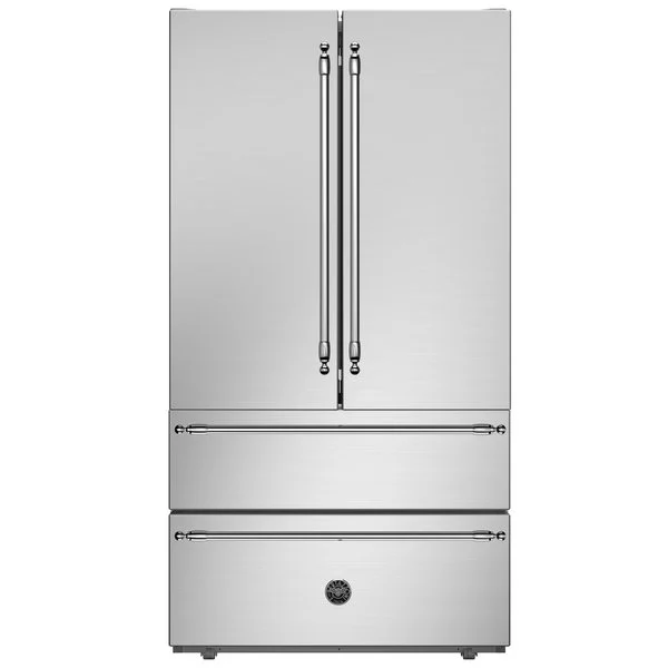 Bertazzoni REF904FFNXTC Heritage Amerikaner Køleskab med skuffer & ismaskine - Bedst i test