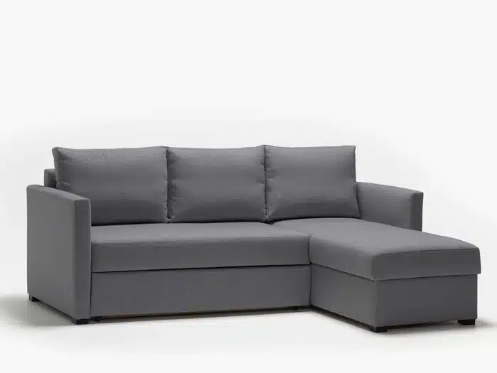 Sovesofaen “Chaiselongen” med magasin - Funktionel Elegance