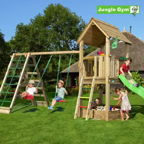 Jungle Gym Gyngestativ med legetårn