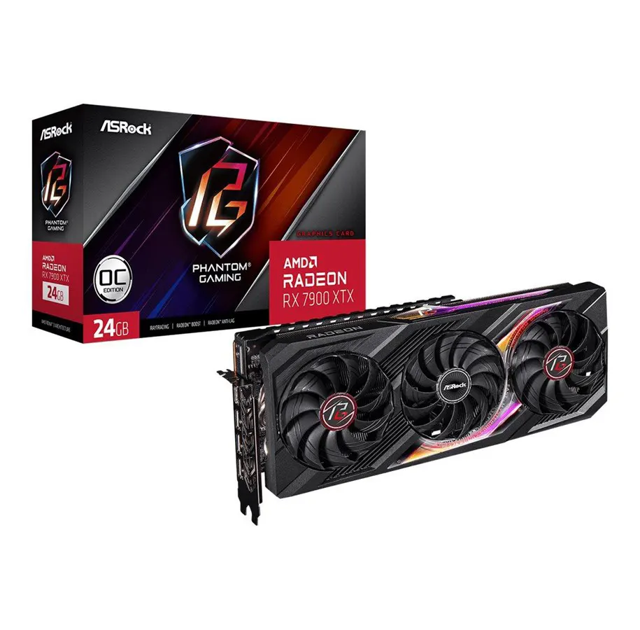 ASRock Radeon RX 7900 XTX Phantom Gaming OC