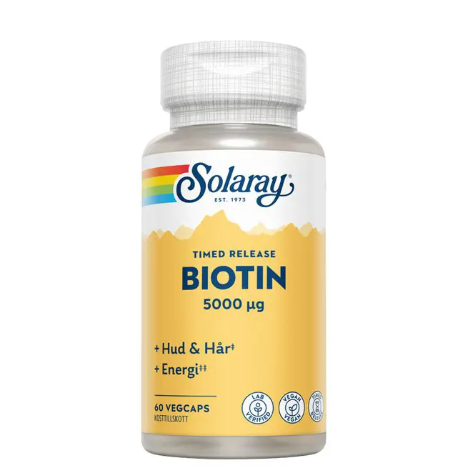 Biotin 60 fra solaray