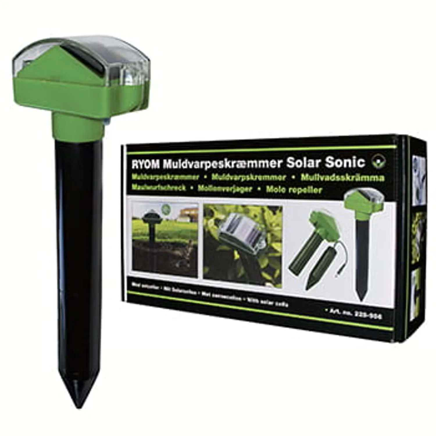 Ryom Solar Muldvarpeskræmmer