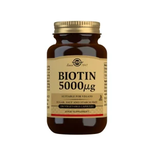 Solgar Biotin 5000 µg - 100 kap