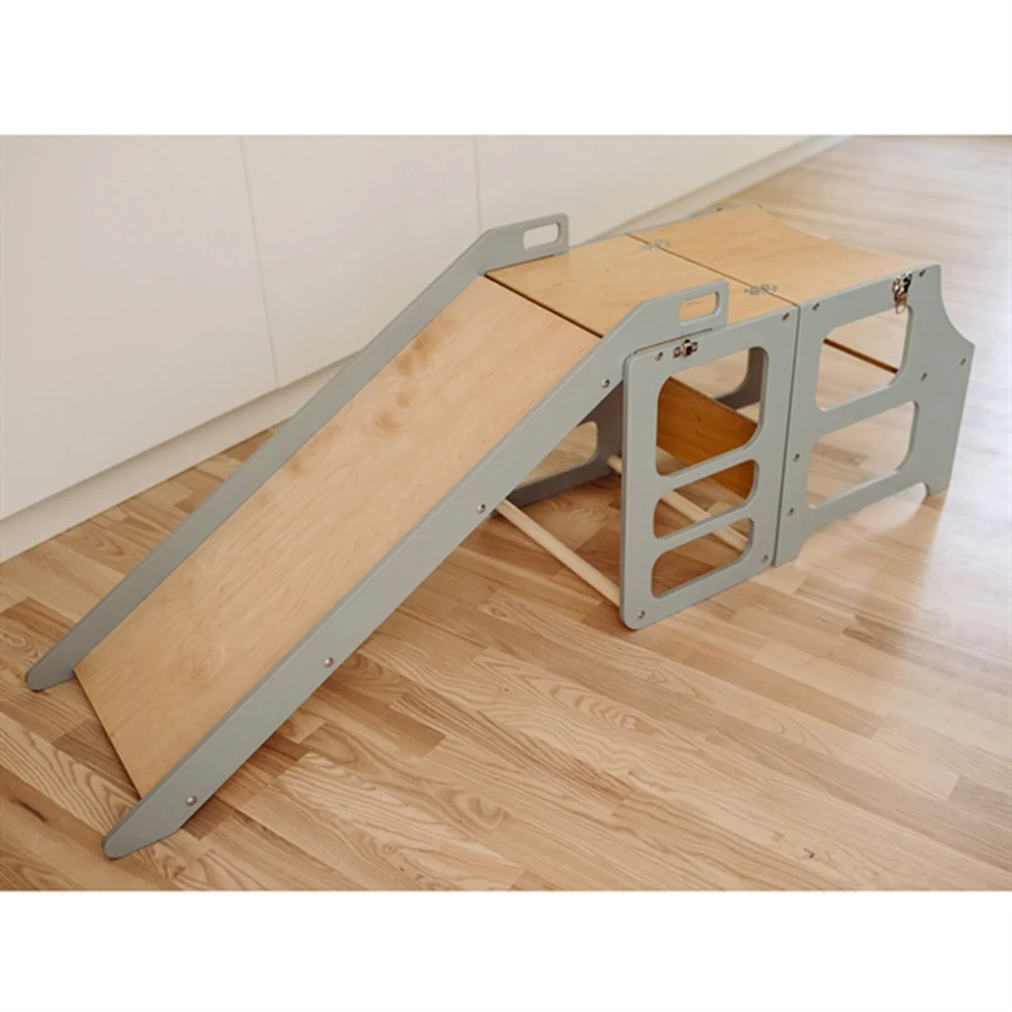 Duck Woodworks Læringstårn med rutsjebane