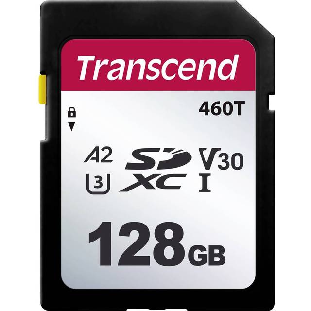 Transcend TS128GSDC460T-VS1 SD-kort Retail 128 GB