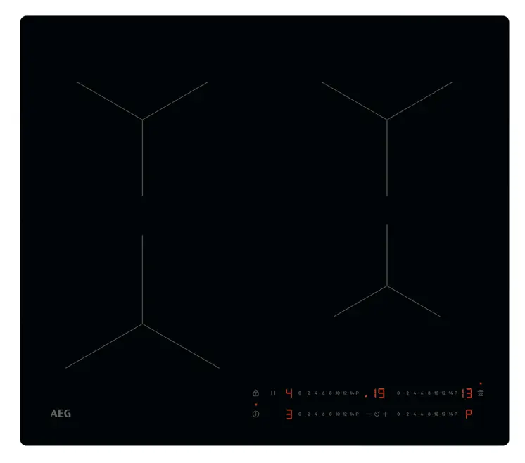 AEG TO64IA00IB Induktionskogeplade